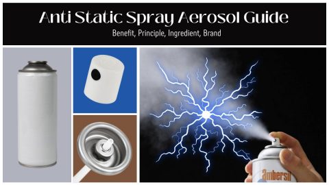 anti static spray aerosol can